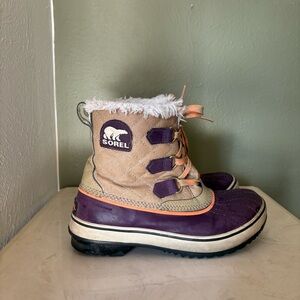 Sorel Tivoli Tan and Purple